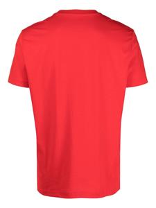 Diesel T-shirt met logopatch - Rood
