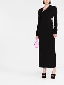 Versace Maxi-jurk met capuchon - Zwart