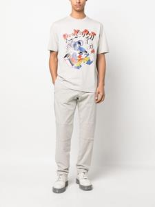 Moschino T-shirt met print - Grijs