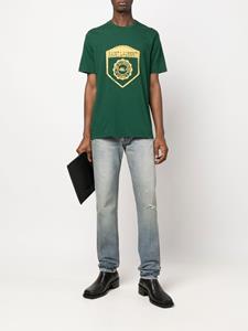 Saint Laurent T-shirt met print - Groen