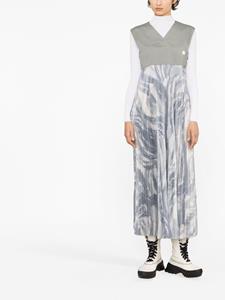 Moncler Maxi-jurk met abstracte print - Grijs