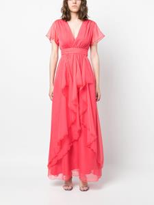 LIU JO Maxi-jurk met ruches - Roze