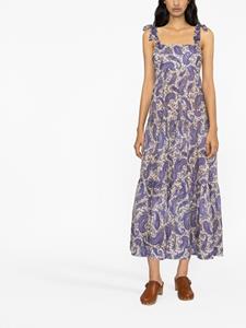 ZIMMERMANN Maxi-jurk met paisley-print - Beige