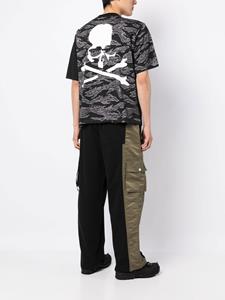Mastermind World T-shirt met camouflageprint - Zwart