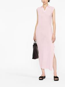 Soulland Ribgebreide jurk - Roze