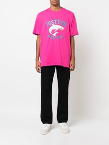Just Don T-shirt met logoprint - Roze