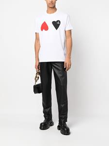 Vivienne Westwood T-shirt met hartprint - Wit