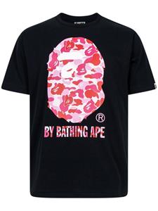 A BATHING APE T-shirt met ronde hals - Zwart