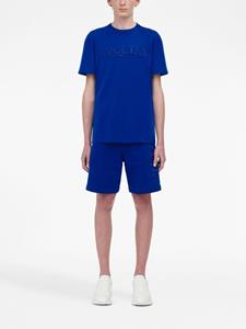 Alexander McQueen T-shirt met logo - Blauw