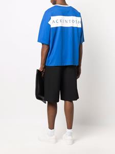 Mackintosh T-shirt met logopatch - Blauw