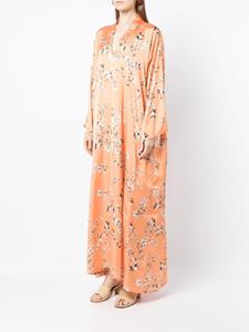 Bambah Maxi-jurk met bloemenprint - Oranje