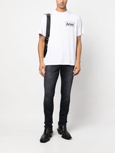 Aries T-shirt met logoprint - Wit