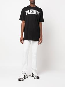 Philipp Plein T-shirt met logoprint - Zwart