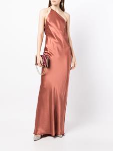 Michelle Mason Asymmetrische jurk - Oranje
