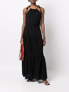 Michael Kors Maxi-jurk met borduurwerk - Zwart