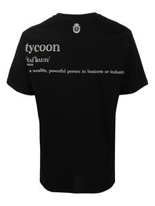 Billionaire T-shirt met grafische print - Zwart