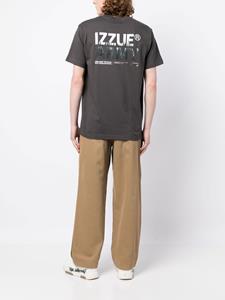 Izzue T-shirt met zakdetail - Grijs