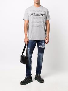 Philipp Plein T-shirt met logo - Grijs