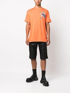 Philipp Plein T-shirt met grafische print - Oranje