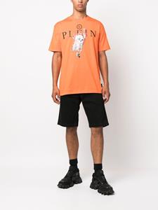 Philipp Plein T-shirt met print - Oranje