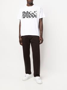 Bossi Sportswear T-shirt met logoprint - Wit