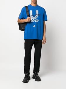 Undercover T-shirt met logoprint - Blauw