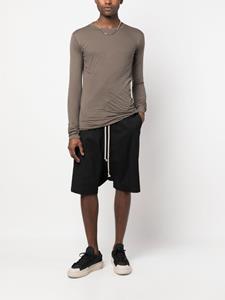 Rick Owens Top met gesmokt detail - Bruin