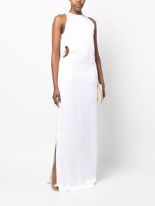 Genny Maxi-jurk met uitgesneden detail - Wit