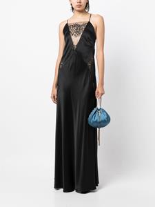 Michelle Mason Mouwloze jurk - Zwart