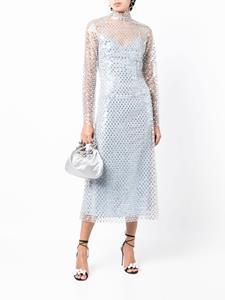 Macgraw Maxi-jurk met pailletten - Zilver