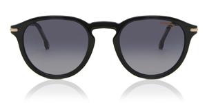 CARRERA 277/S | Herren-Sonnenbrille | Panto | Fassung: Kunststoff Schwarz | Glasfarbe: Grau