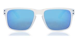 OAKLEY OJ9007 | Herren-Sonnenbrille | Eckig | Fassung: Kunststoff Grau | Glasfarbe: Blau