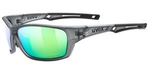 UVEX sportstyle 232 P S533002 5170 63 smoke mat / polavision mirror green
