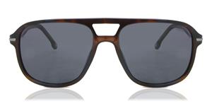 CARRERA 279/S | Herren-Sonnenbrille | Eckig | Fassung: Kunststoff Havanna | Glasfarbe: Grau