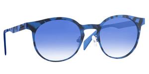 Unisex-sonnenbrille Italia Independent 0023-023-000 Blau (ø 52 Mm)