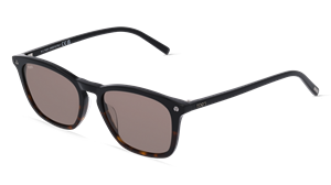 TOD'S TO0335 | Unisex-Sonnenbrille | Eckig | Fassung: Kunststoff Havanna | Glasfarbe: Braun