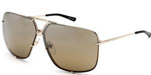 PORSCHE DESIGN 8928 Mannen Zonnebril, goud