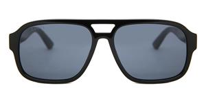 Kering Eyewear Gucci GG0925S Herren-Sonnenbrille Vollrand Pilot Kunststoff-Gestell, schwarz