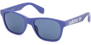 ADIDAS OR0060 | Herren-Sonnenbrille | Eckig | Fassung: Kunststoff Blau | Glasfarbe: Blau
