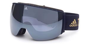 ADIDAS SP0053 SKI | Ski-Sonnenbrille | Unisex | Fassung: Kunststoff Blau | Glasfarbe: Grau