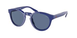 Polo Ralph Lauren POLO BY RALPH LAUREN PH4184 | Unisex-Sonnenbrille | Panto | Fassung: Kunststoff Blau | Glasfarbe: Blau