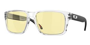 OAKLEY OJ9007 | Unisex-Sonnenbrille | Eckig | Fassung: Kunststoff Transparent | Glasfarbe: Gelb