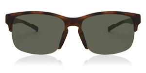 ADIDAS SP0048 | Herren-Sonnenbrille | Eckig | Fassung: Kunststoff Havanna | Glasfarbe: Grün