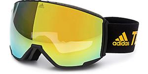 ADIDAS SP0039 SKI | Ski-Sonnenbrille | Unisex | Fassung: Kunststoff Schwarz | Glasfarbe: Braun