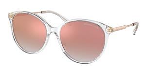 MICHAEL KORS MK2168 CRUZ BAY | Damen-Sonnenbrille | Oval | Fassung: Kunststoff Havanna | Glasfarbe: Braun