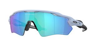 OAKLEY OJ9001 | Herren-Sonnenbrille | Monoscheibe | Fassung: Kunststoff Blau | Glasfarbe: Blau