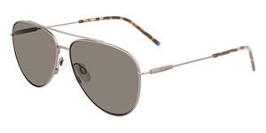 ZEISS ZS22107SP | Unisex-Sonnenbrille | Pilot | Fassung: Kunststoff Grau | Glasfarbe: Grau