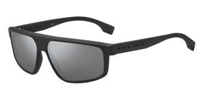 hugobosseyewear Hugo Boss Eyewear Sonnenbrillen für Männer 1379/S 003 T61 T4 130 Matte Black Silver