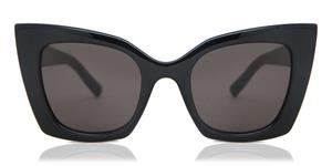 saintlaurenteyewear Saint Laurent Eyewear SL 552 zonnebril met oversized montuur - Zwart