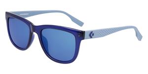 CONVERSE CV531SY FORCE | Unisex-Sonnenbrille | Eckig | Fassung: Kunststoff Blau | Glasfarbe: Grau / Blau